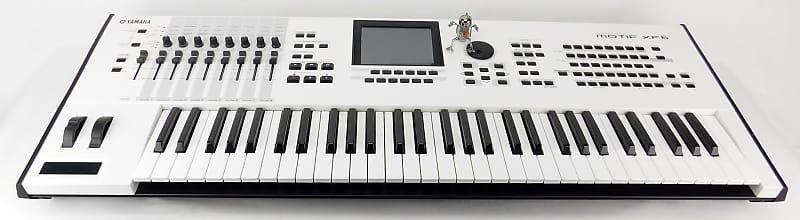 Yamaha Motif XF6 Synthesizer Weiß +1GB RAM +Top Zustand+OVP+ 1,5 Jahre Garantie image 1