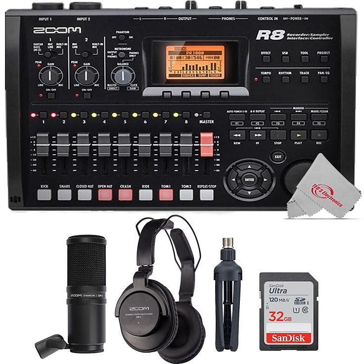 Zoom R8 8-Track Digital Recorder / Interface / Controller 