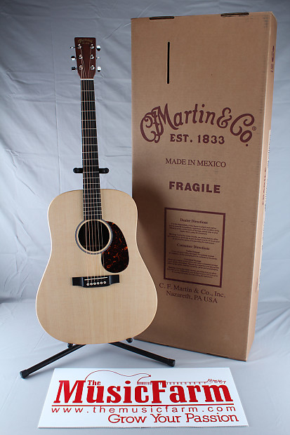 Martin DX1AE Solid Top Dreadnought Acoustic Electric Guitar