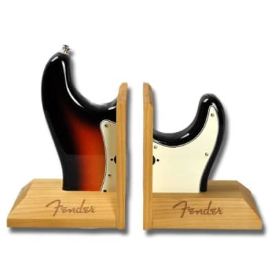 fender stratocaster bookends