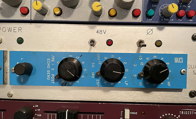 Quad Eight Vintage Dual Mic Pre EQ | Reverb