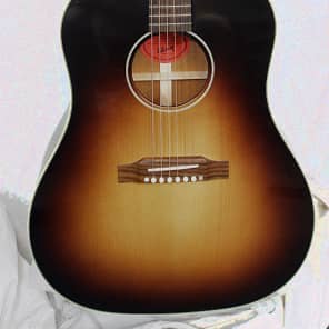 Gibson J-45 True Vintage Sunburst Adirondack Red Spruce Top Great Instrument image 7