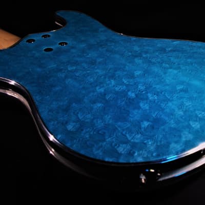 Lowell El Daga 2005 Blue Reptile Leather Mosrite Ventures style. Only one. Non Fungible Token. RARE. image 23