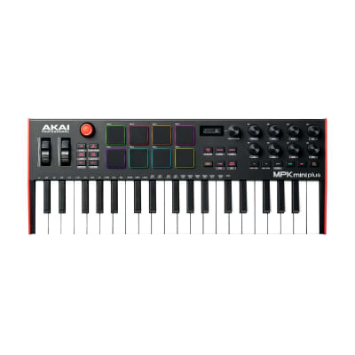 Akai Professional MPKMINIPLUS 37-Key MPK Mini Recording Piano Keyboard image 1