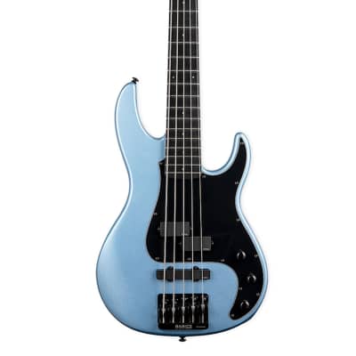 LTD AP-5 5-String Bass Guiltar - Pelham Blue image 2