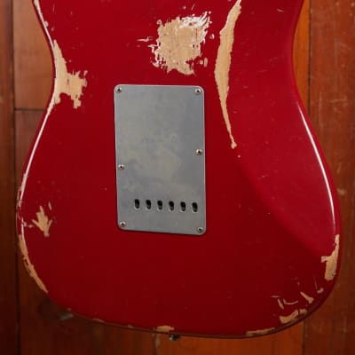 Fender Custom Shop Limited Edition Heavy Relic El Diablo Stratocaster with Maple Fretboard 2016 - Cimarron Red image 5