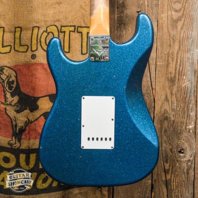 Fender Custom Shop Limited Edition 1965 Stratocaster Journeyman Relic Blue Sparkle image 2
