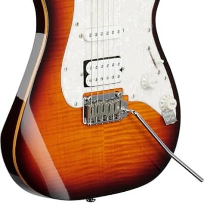Michael Kelly 1963 Tobacco Burst Electric Guitar H/S/S Ebony Fretboard MK63STSERB for sale