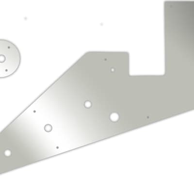 WD Custom Pickguard For Gibson 1958-1959 And 1962-1963 Flying V Korina #10 Mirror