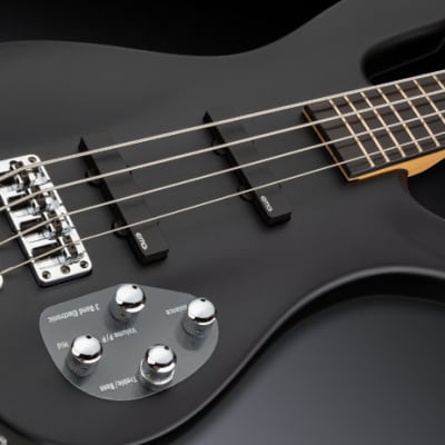 Warwick RockBass Artist Line Robert Trujillo / Metallica, 4-String - Solid Black Satin for sale