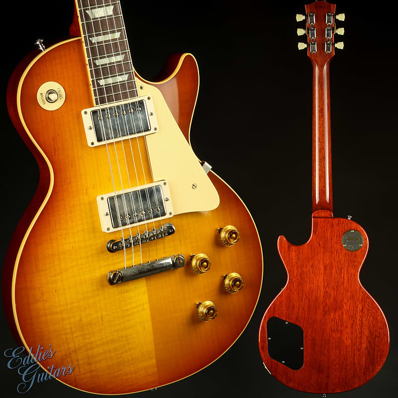 Gibson Custom Shop PSL '58 Les Paul Standard Reissue VOS Abilene Sunset Burst image 1