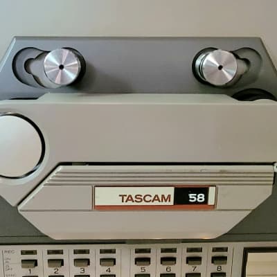 TASCAM 58 Pro Serviced 8 Track Open Reel 1/2" Recorder TEAC image 8