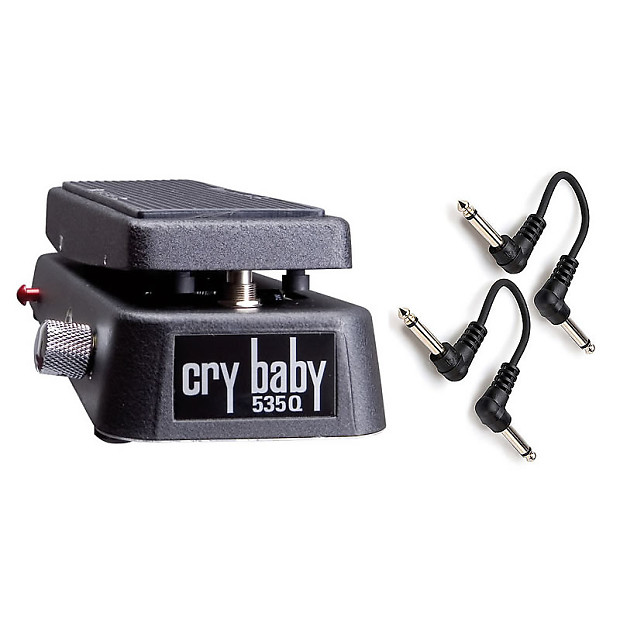 Jim Dunlop 535Q Crybaby MultiWah Pedal Two Free 6" Patch Reverb