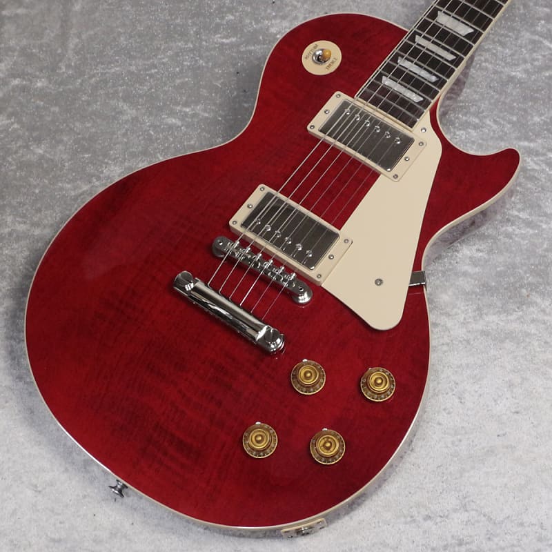 Gibson Les Paul Standard 50s Figured Top 60s Cherry [SN | Reverb UK