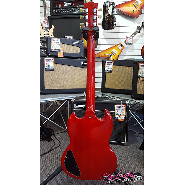 Tokai Legacy Series SG Double Cutaway Electric Guitar in Red Reverb