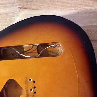 Replacement Body - 1998 Fender Telecaster - Sunburst (Made in Mexico) image 6
