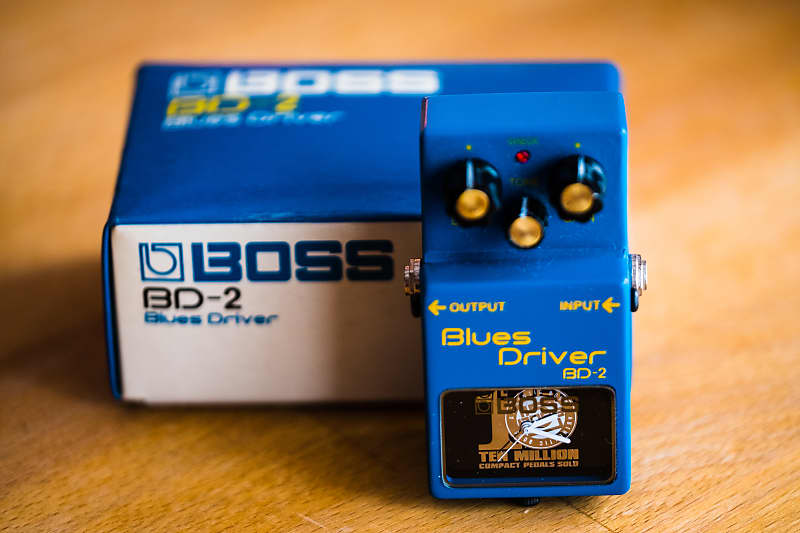Boss BD-2 Blues Driver, Special Edition - 10 Million Compact Pedals Sold  2007