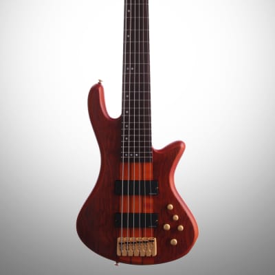 Schecter Stiletto Studio-6 Active 6-String Bass Honey Satin | Reverb