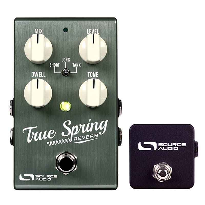 Source Audio True Spring Reverb with SA167 Tap Tempo 2018 image 1