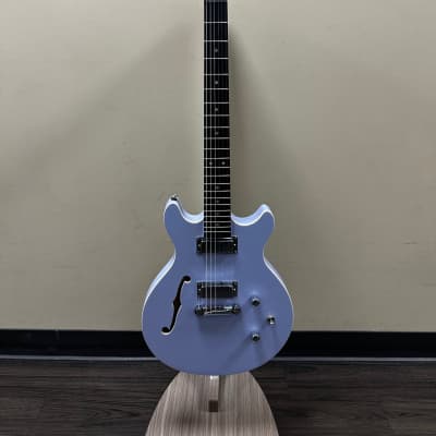 Daisy Rock Retro H Electric Guitar - Ice Blue Sparkle | Reverb