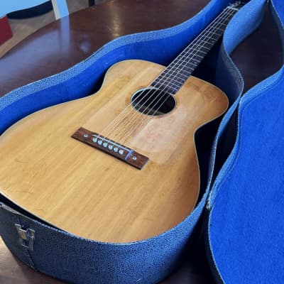 1965 Harmony H162 with OHSC - Natural for sale