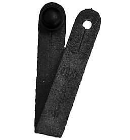 Martin 18A0031 Headstock Tie Strap, Black image 1