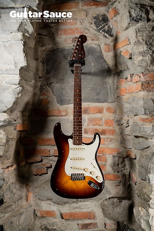 Fender CS Limited Edition Stratocaster 57 Rosewood Neck Journeyman Relic Chocolate (Cod.515) image 1