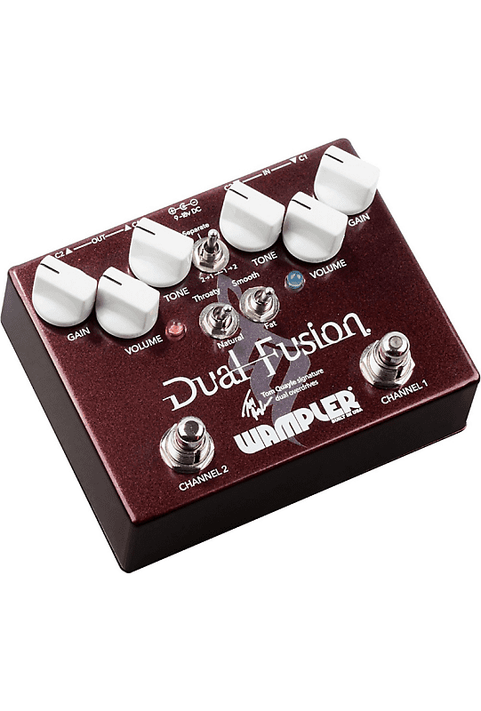 ギター Wampler Dual Fusion Tom Quayle Signature Wampler Dual Fusion Tom Quayle Signature Dual Overdrive Pedal