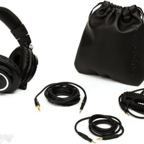 Audio-Technica ATH-M50x Closed-back Studio Monitoring Headphones image 2