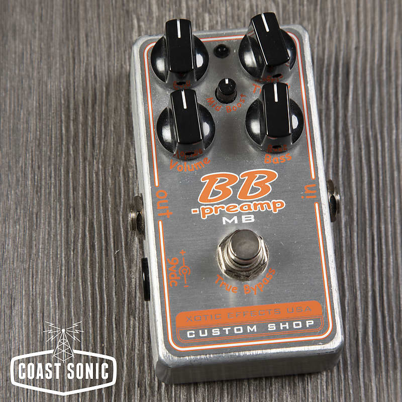 Xotic BBP-MB Custom Shop BB Preamp with Mid Boost | Reverb