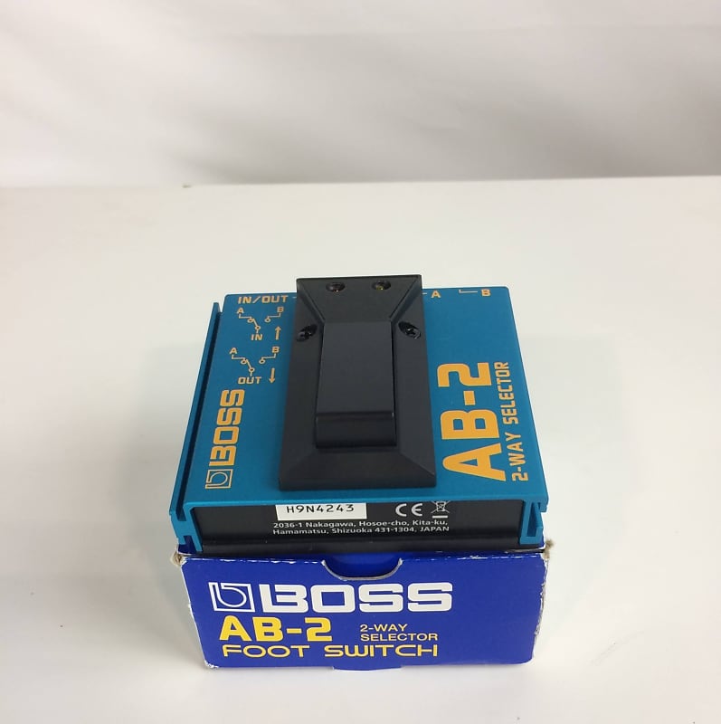 BOSS AB-2 Two-Way Selector A/B Pedal