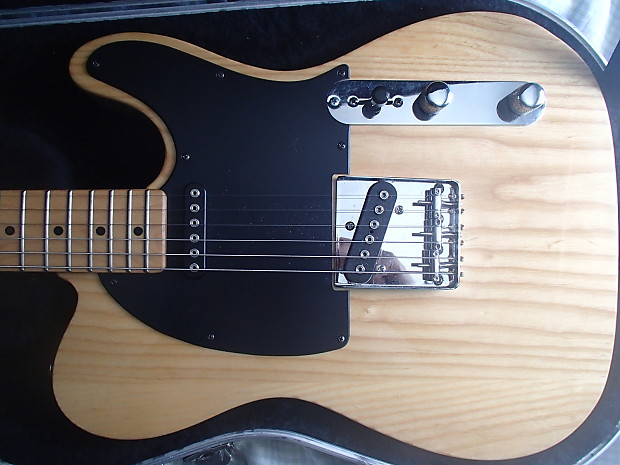 Samick Artist series Natural Rare telecaster with upgraded