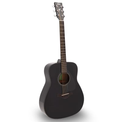 Yamaha FG800J Solid Spruce Top, Traditional Western Gloss Finish Body, 6-String Right-Handed Acoustic Guitar with Rosewood Fingerboard and Bridge (Black) image 1