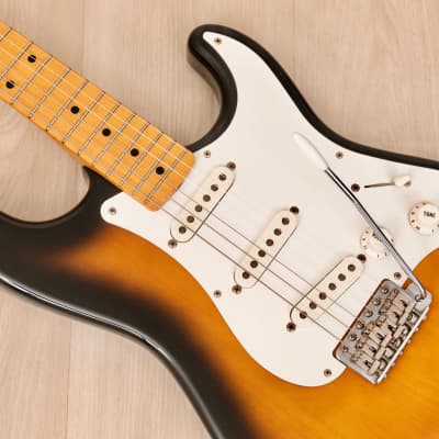 1994 Fender Stratocaster ‘54 Vintage Reissue ST54-53 Sunburst w/ V Neck, Japan MIJ image 7
