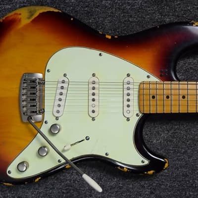 Sandberg California ST II 6-String Guitar, Hardcore-Aged 3-Tone SB/Maple *7.9LBS *IN STOCK image 1