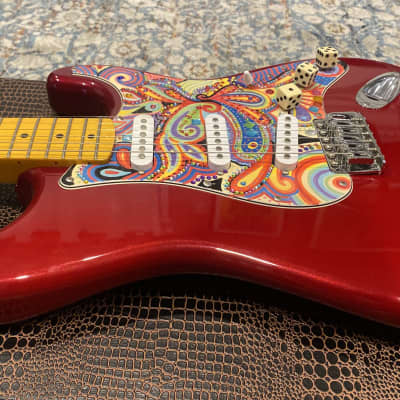 Fender Custom Shop Hand Painted Billy Corgan Pickguard on New York Pro Stratocaster image 4