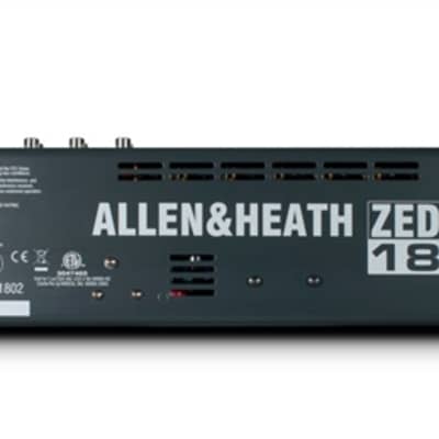 Allen & Heath ZED18 18 Channel Multipurpose USB Mixer image 7