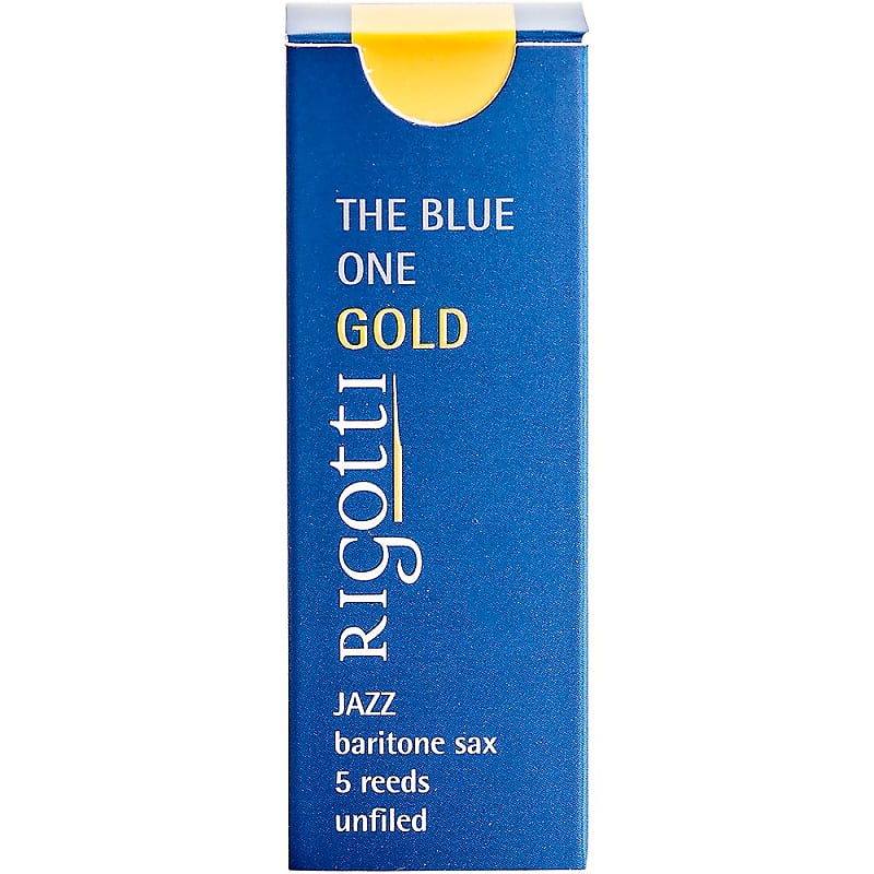 Rigotti Gold Baritone Saxophone Reeds Strength 3 Strong Reverb