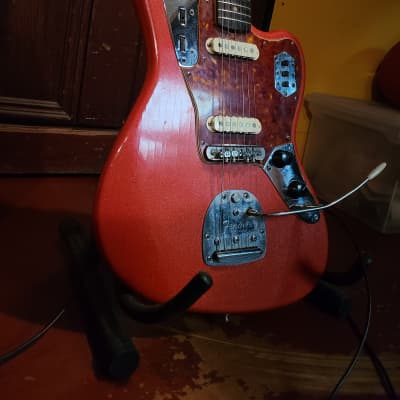 Fender Jaguar 1962 - Fiesta Red with Matching Headstock for sale