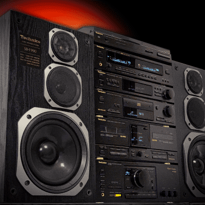 Technics SU-X920D (1991) Black 🌈RaRe🌈 Vintage Stereo Components