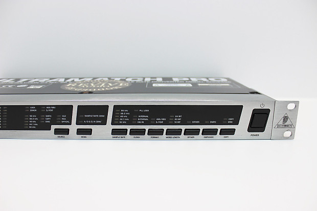 その他 Behringer ULTRAMATCH PRO SRC2496 Behringer Ultramatch Pro SRC2496 | Sweetwater