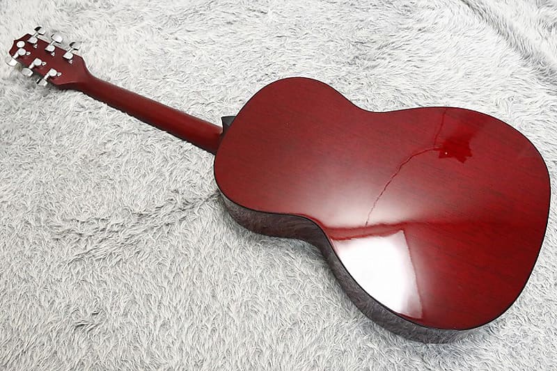 TAKAMINE T Series T-P2 See through Red PARLOR type body 630mm scale w/case  | Reverb Canada