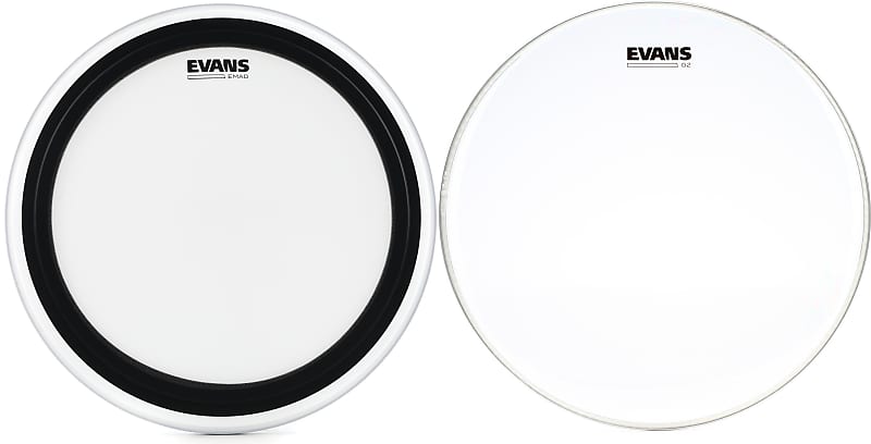 Evans clear emad online bass drum head