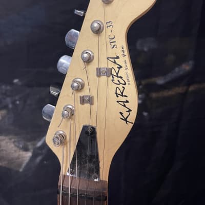Karera Stratocaster Sunburst Electric Guitar image 3