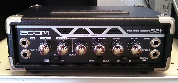 Zoom ZFX S2T Modeling Software with USB Computer Recording