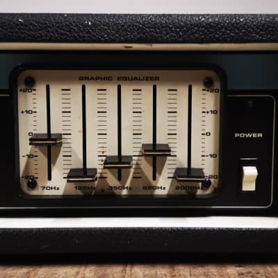 Acoustic Control Corp 320 vintage bass head amplifier image 5