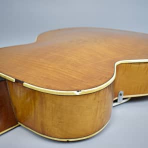 Vega  C-56 Original Vintage Blond Archtop Hollowbody Acoustic Guitar 1940s Blond image 12