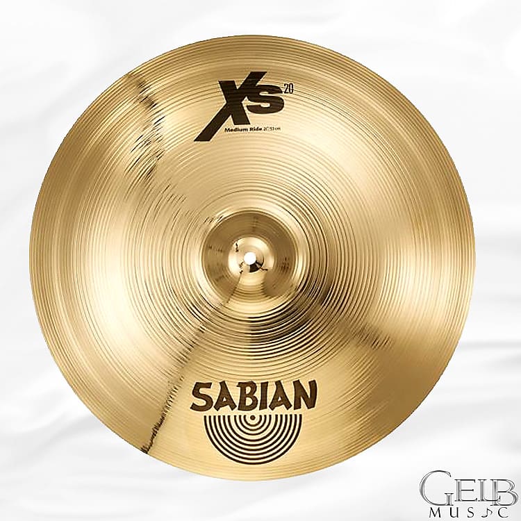 Sabian XS20 21" Medium Ride Cymbal - Brilliant Finish - XS2112B image 1