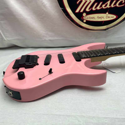 Kiesel Osiris Headless 6-string SSS Guitar with Gig Bag 2021 - Pink image 8