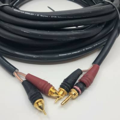 Monster Cable Z Series Z1R Reference cable. 35 feet Very Good Condition image 2